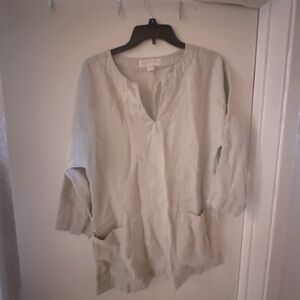 Michael Kors S tunic blouse